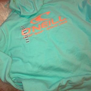 O’Neill teal sweater (M)
